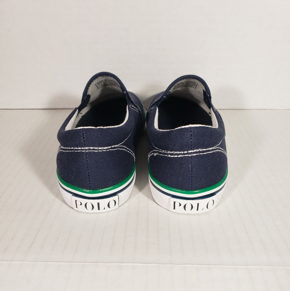 NWOT Boy's Ralph Lauren Polo Morees Low Sneakers - Picture 5 of 6